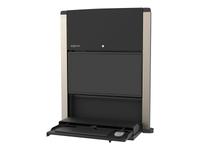 Ergotron CareFit - Wall-mounted workstation - matte black