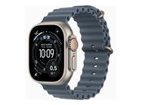Apple Watch Ultra 3 - natural titanium - Yes smart watch with Ocean band - anchor…