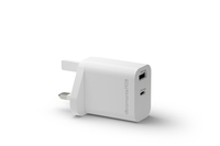 dbramante1928 re-charge - UK Wall Charger USBC25W+USBA18W - W