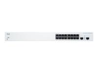 Cisco Business 220 Series CBS220-16T-2G - Switch - smart - 16 x 10/100/1000 + 2 x…