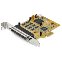 StarTech.com 8-Port PCI Express RS232 Serial Adapter Card, PCIe RS232 Serial Card…