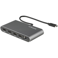 StarTech.com Thunderbolt 3 Mini Dock - Portable Dual Monitor Docking Station w/HD…