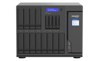 QNAP TVS-h1688X NAS Tower Intel® Xeon® W-1250 32 GB DDR4 0 TB QuTS hero Black