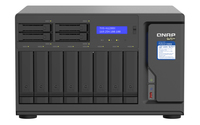 QNAP TVS-h1288X NAS Tower Intel® Xeon® W-1250 16 GB DDR4 0 TB QuTS hero Black