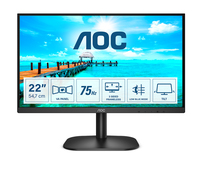 AOC B2 22B2H/EU LED display 54.6 cm (21.5 inch) 1920 x 1080 pixels Full HD Black