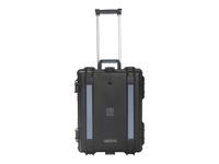 DICOTA - Rolling case for 14 tablets - charging case - ABS plastic - black