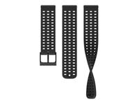 Suunto Athletic 2 - Strap for GPS watch - 22mm - Small/Medium size - all black - …