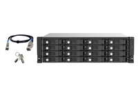 QNAP TL-R1620Sep-RP HDD enclosure Black, Grey 2.5/3.5 inch