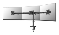 Neomounts DS60-600BL3 Monitor arm 10-27 inch - Quick-fix - 180°-stop