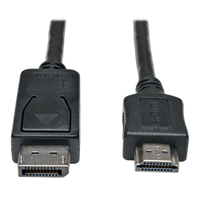 Eaton Tripp Lite Series DisplayPort to HDMI Adapter Cable (M/M), 3 ft. (0.9 m) - …