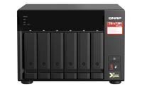QNAP TS-673A NAS Tower Ryzen Embedded V1500B 8 GB DDR4 0 TB QNAP Turbo System Bla…