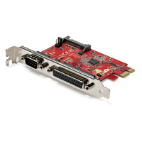 StarTech.com PCIe Card with Serial and Parallel Port - PCI Express Combo Adapter …