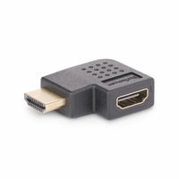 StarTech.com Right Angle HDMI 2.0 Adapter, Male to Female, Horizontal 90-Degree A…