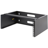 StarTech.com 4U Wall Mount Network Rack - 14 Inch Deep (Low Profile) - 19 inch Patch …