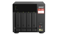 QNAP TS-473A NAS Tower Ryzen Embedded V1500B 8 GB DDR4 0 TB QNAP Turbo System Bla…