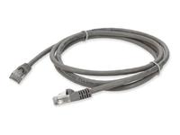 AddOn - Patch cable - RJ-45 (M) to RJ-45 (M) - 3 m - UTP - CAT 5e - snagless - gr…