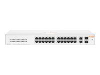 HPE Aruba Instant On 1430 26G 2SFP Switch - Switch - unmanaged - 26 x 10/100/1000…