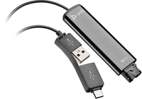 Poly DA75 USB to QD Black Adapter TAA