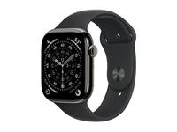 Apple Watch Series 11 (GPS + Cellular) - slate titanium - smart watch with sport …