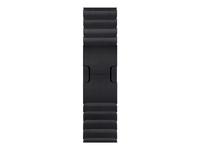 Apple - Strap for smart watch - 38mm - 135-195 mm - space black