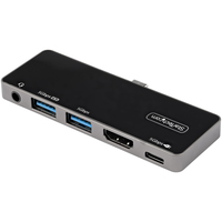 StarTech.com USB C Multiport Adapter - USB-C to 4K 60Hz HDMI 2.0, 100W Power Deli…