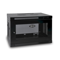 Tripp Lite 9U Wall Mount Rack Enclosure Server Cabinet w/ Door & Side Panels - Ra…
