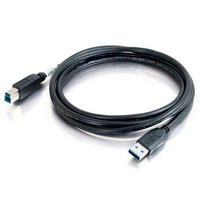 C2G 10ft USB 3.0 A to B SuperSpeed Cable - M/M - USB cable - USB Type A (M) to US…
