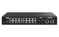 QNAP QSW-M2116P-2T2S network switch Managed L2 2.5G Ethernet Power over Ethernet …