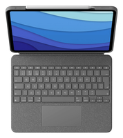 Logitech Combo Touch - Keyboard and folio case - with trackpad - backlit - Apple …