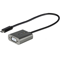 StarTech.com USB C to VGA Adapter - 1080p USB Type-C to VGA Adapter Dongle - USB-…
