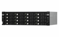 QNAP TL-R1620Sdc HDD/SSD enclosure Black 2.5/3.5 inch