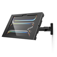 Compulocks iPad Pro M4 11 inch (2024), Apex Enclosure Swing Wall Mount - Black
