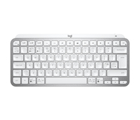 Logitech MX Keys Mini - Keyboard - backlit - Bluetooth - QWERTY - UK - pale grey