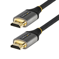 StarTech.com 6ft (2m) Premium Certified HDMI 2.0 Cable - High Speed Ultra HD 4K 6…