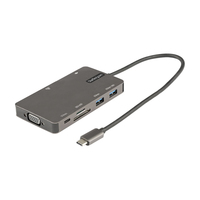 StarTech.com USB C Multiport Adapter - HDMI 4K 30Hz or VGA Travel Dock - 5Gbps US…