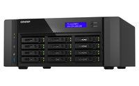 QNAP TS-h1290FX NAS Tower EPYC 7232P 64 GB DDR4 0 TB QuTS hero Black