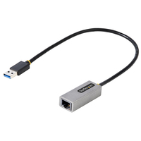 StarTech.com USB 3.0 to Gigabit Ethernet Network Adapter - 10/100/1000 Mbps, USB …