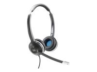 Cisco 532 Wired Dual - Headset - on-ear - wired - for IP Phone 6841, 6851, 7821, …