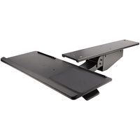 StarTech.com Under Desk Keyboard Tray - Full Motion & Height Adjustable Keyboard …