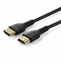 StarTech.com 4.9ft (1.5m) Premium Certified HDMI 2.0 Cable with Ethernet - Durabl…