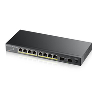 Zyxel GS1100-10HP v2 Unmanaged Gigabit Ethernet (10/100/1000) Power over Ethernet…