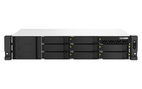 QNAP TS-873AeU-RP NAS Rack (2U) Ryzen Embedded V1500B 4 GB DDR4 0 TB QuTS hero Bl…