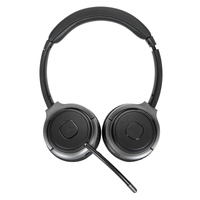 Targus AEH104GL headphones/headset Wired & Wireless Head-band Calls/Music USB Typ…