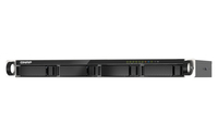 QNAP TS-435XEU NAS Rack (1U) Marvell CN9131 4 GB DDR4 0 TB QNAP QTS Black, Grey