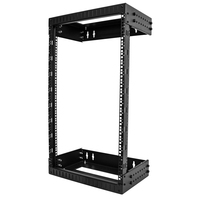 StarTech.com 18U 19 inch Wall Mount Network Rack - Adjustable Depth 12-20 inch 2 Post Ope…