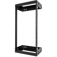 StarTech.com 21U 19 inch Wall Mount Network Rack - Adjustable Depth 12-20 inch 2 Post Ope…