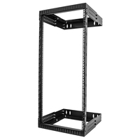 StarTech.com 24U 19 inch Wall Mount Network Rack - Adjustable Depth 12-20 inch 2 Post Ope…