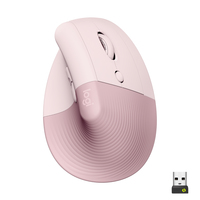 Logitech Lift Vertical Ergonomic Mouse - Vertical mouse - ergonomic - optical - 6…
