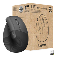 Logitech Lift for Business - Vertical mouse - ergonomic - 6 buttons - wireless - …