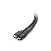 C2G 6ft Thunderbolt 4 USB C Active Cable - USB C to USB C - 40Gbps - M/M - Thunde…